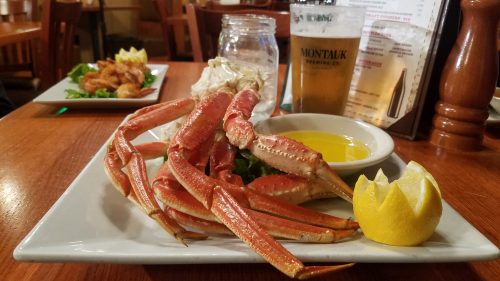 Snow Crab Legs at PJ Lobster House