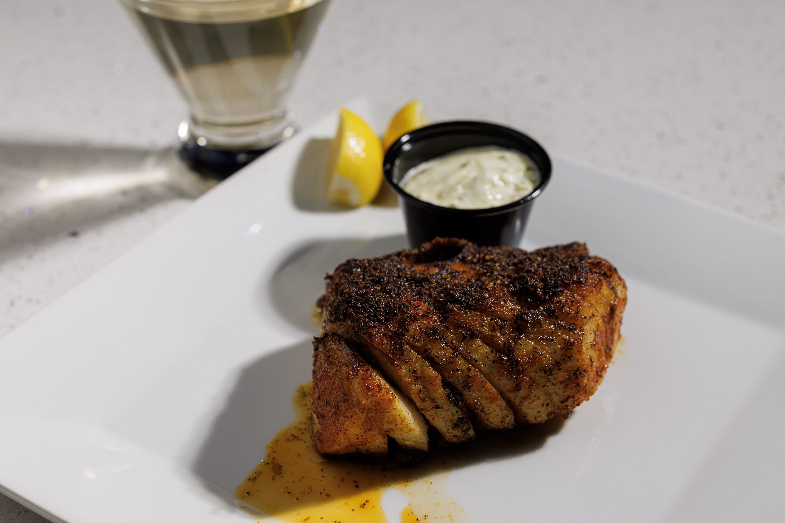 blackened sea bass seafood restaurants in port jefferson