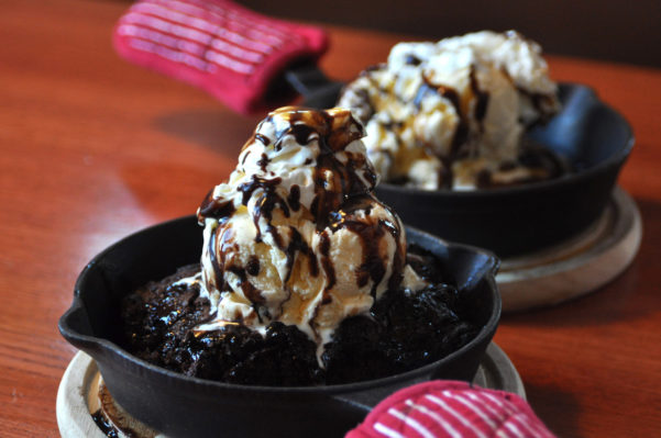 Triple Chocolate Cookie Skillet PJ Lobster House