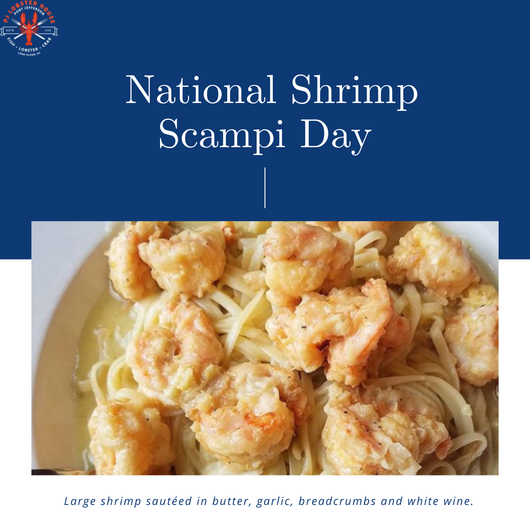 Shrimp Scampi Day Port Jeff Seafood Restaurant near Miller Place